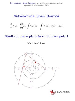 cover image of Studio di curve piane in coordinate polari